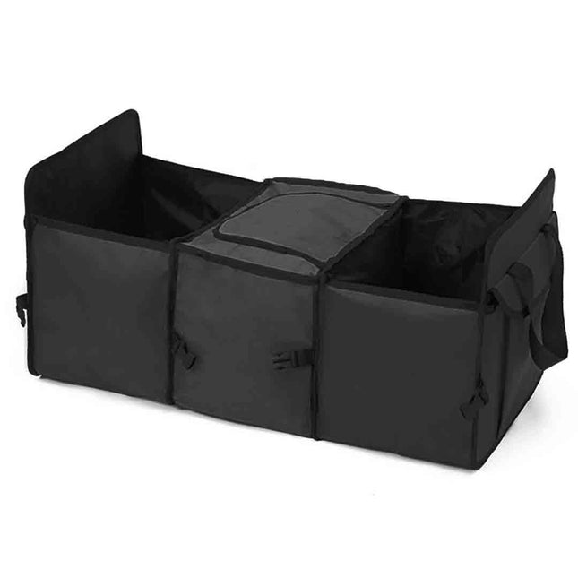 NNEAGS Car Portable Storage Box Waterproof Oxford Cloth Multifunction Organizer Black-0