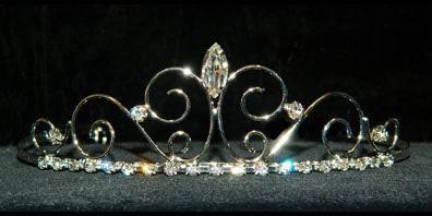 #16181 - Wire Kelpie Princess Tiara with rings