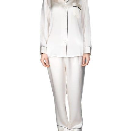 100% Silk Pajama Set, Maia