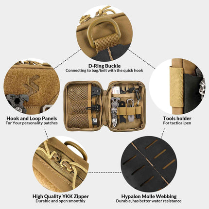 VOTAGOO® EDC Pouch Tool Pocket