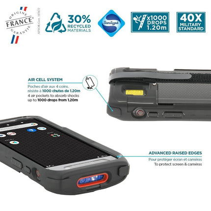 Mobile cover Mobilis PROTECH Black-5