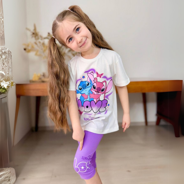 Ohana Love Girls Casual Set