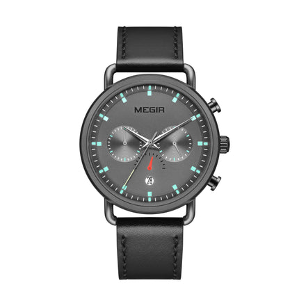 MEGIR Men Watch Top Brand Fashion Casual Quartz Watches Waterproof Date Man Sports Military Wristwatch Clock Relogio Masculino-9