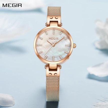 MEGIR Watches for Women Top Brand Fashion Ladies Wristwatch Waterproof Female Quartz Luxury Watch Montre Femme-0