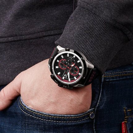 MEGIR Luxury Men's Watch Chronograph Fashion Sport Military Watches Waterproof Male Quartz Wristwatch Clock Montre Homme 2062-2