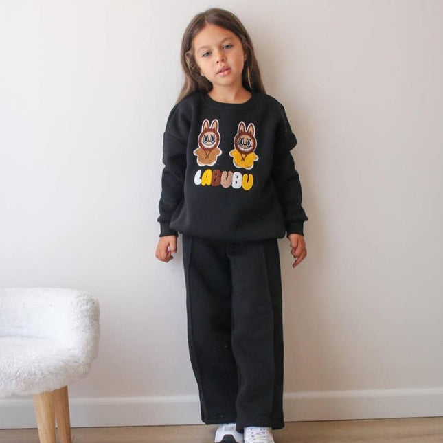 La-Bu-Bu Yellow Girls Casual Set