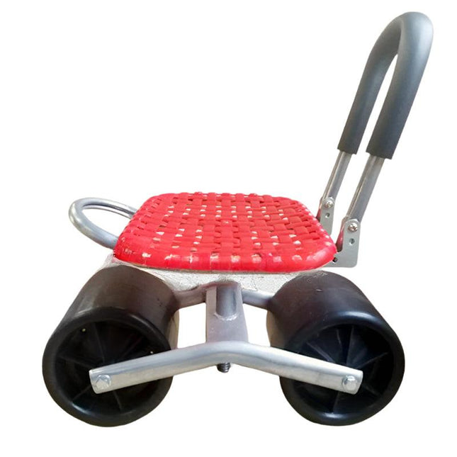 Garden Sled Cart with Two Wheels-0