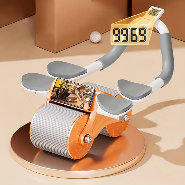 Rapid Rebound Abdominal Exercise Wheel - Dual-Wheel Design-1