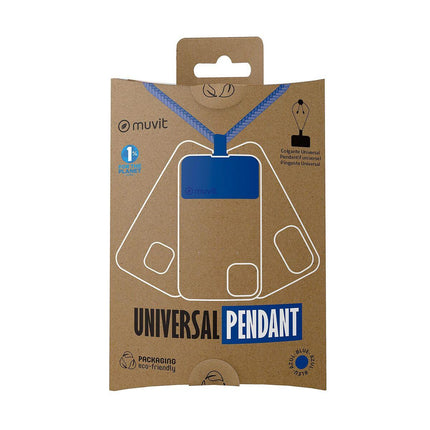 Mobile Phone Lanyard Muvit Blue-7