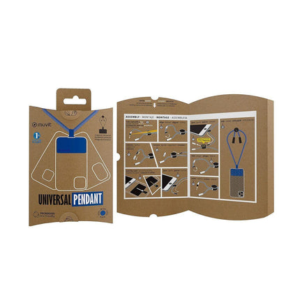 Mobile Phone Lanyard Muvit Blue-1