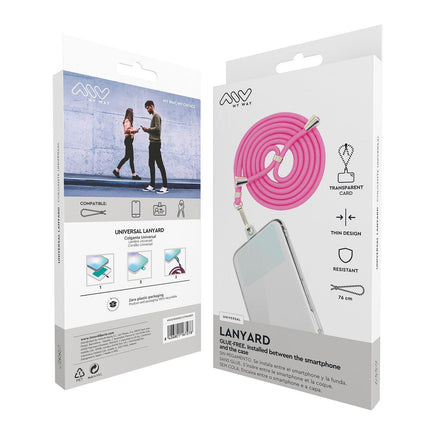 Mobile Phone Lanyard Myway Pink-3