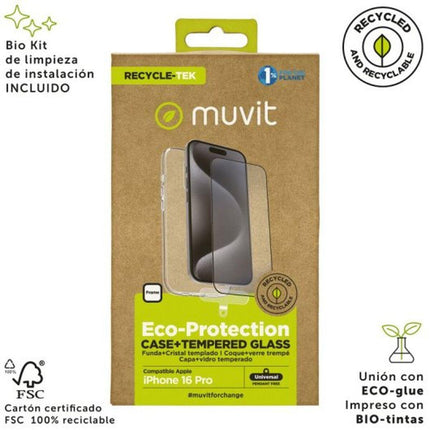 Mobile cover Muvit iPhone 16 Pro-1