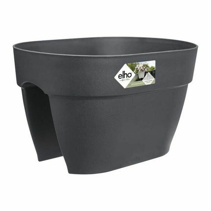 Plant pot Elho Vibia Campana 26 x 39 x 22 cm Anthracite-0