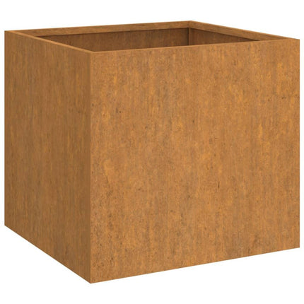 NNEVL Planter 42x40x39 cm Corten Steel-1