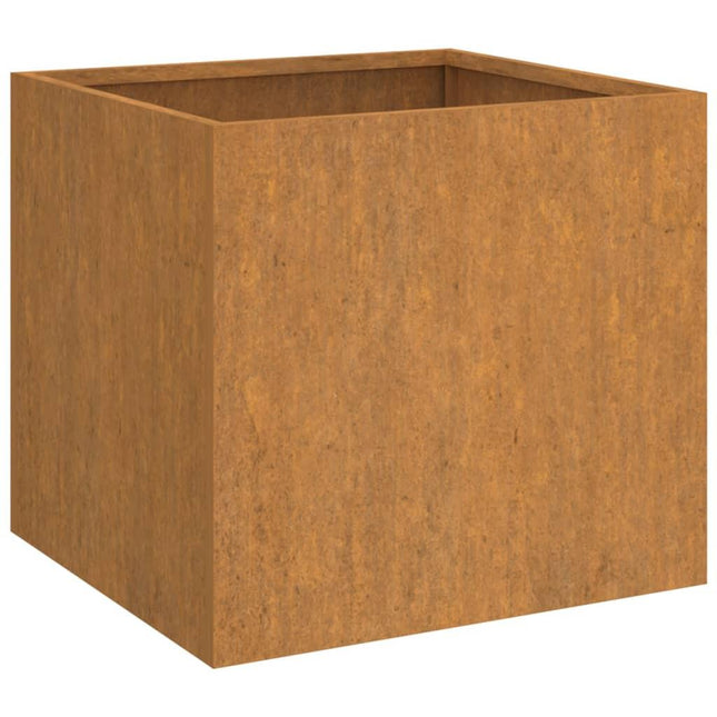 NNEVL Planter 42x40x39 cm Corten Steel-1