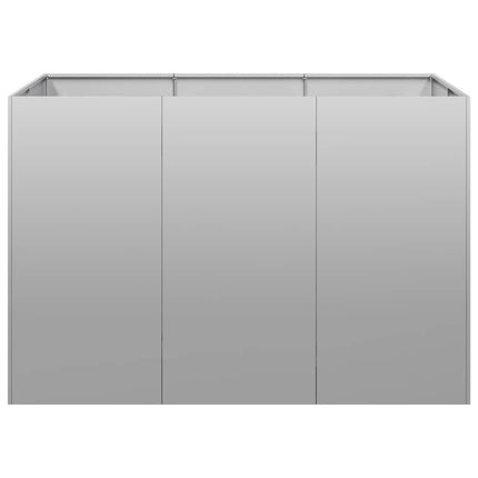 NNEVL Planter 120x80x80 cm Galvanised Steel-3