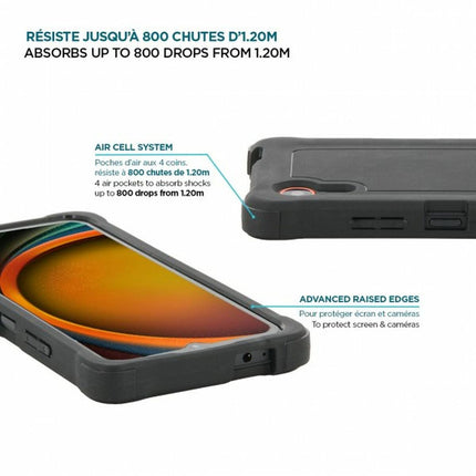 Mobile cover Mobilis 054016 Black Grey-3