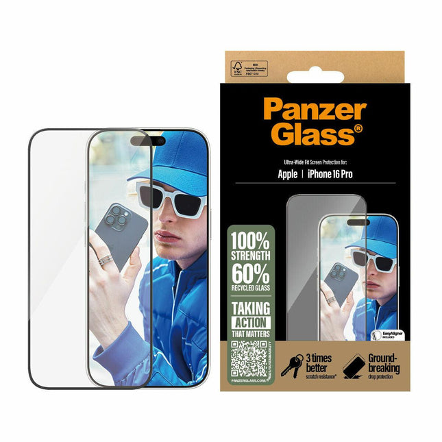 Mobile Screen Protector PanzerGlass iPhone 16 Pro-1