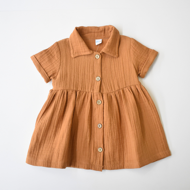 Sunshine Days Girls Cotton Dress-0