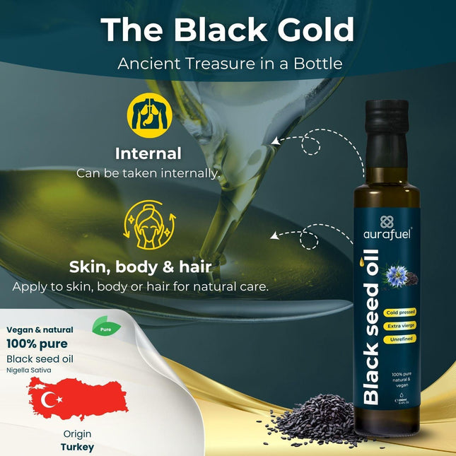 Black seed oil natural & pure