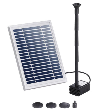 NNEDSZ Solar Pond Pump Submersible Water Fountain Kit 4.4FT-0