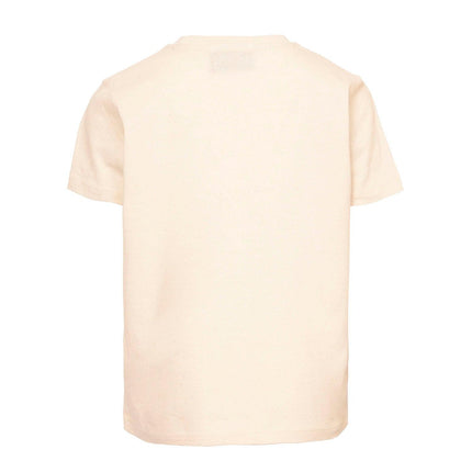 Hand-Painted Off-White T-Shirt with Unicorn