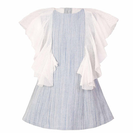 Elegant Blue Baby Dress-0