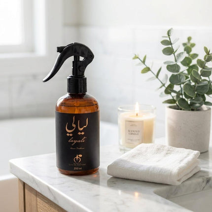 Marien Layali Fabric, Upholstery and Room Fragrance Spray | Floral & Fruity - 250ml