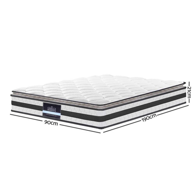 NNEDSZ Bedding Normay Bonnell Spring Mattress 21cm Thick ? Single-1