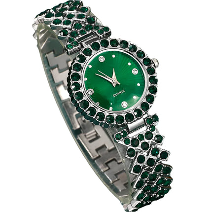 NNEOBA Women's Luxury Watch Jewelry Set with Heart Accents-1