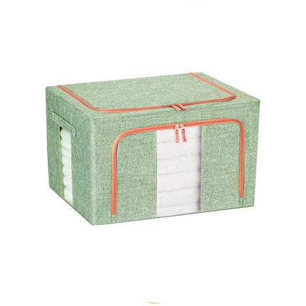 NNEDSZ 100L Cloth Storage Box Closet Organizer Storage Bags Clothes Storage Bags Wardrobe Organizer Idea GREEN-0