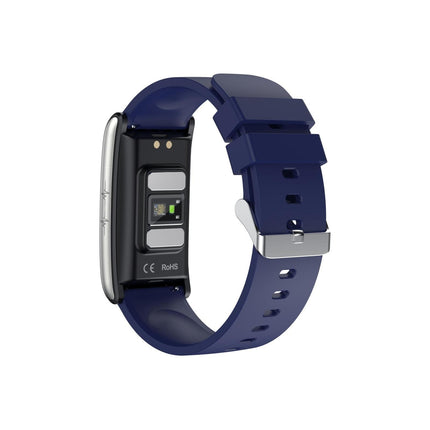 NNEDSZ Smart Watch With Heart Rate And Blood Pressure Monitoring - Colour Screen - Blue-3