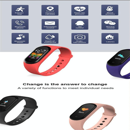 NNEDSZ Waterproof Bluetooth Smart Watch With Hr / Bp Monitoring And Colour Screen-4