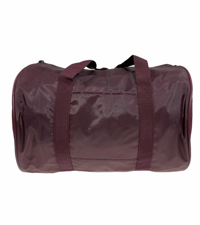 NNEDSZ Travel Foldable Duffel Bag Gym Sports Luggage Foldaway School Bags - Maroon-0