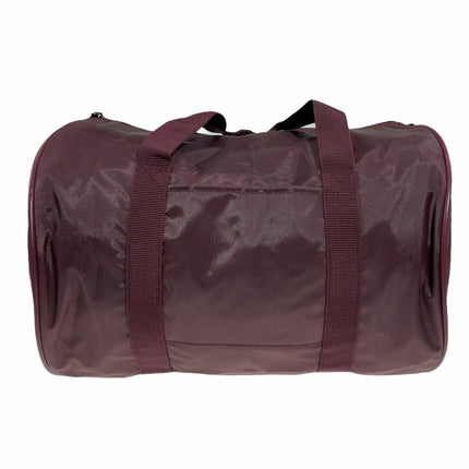 NNEDSZ Travel Foldable Duffel Bag Gym Sports Luggage Foldaway School Bags - Maroon-1