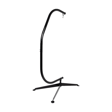 NNEDSZ Hammock C Stand Solid Steel Construction for Hanging Air Porch Swing Chair-4