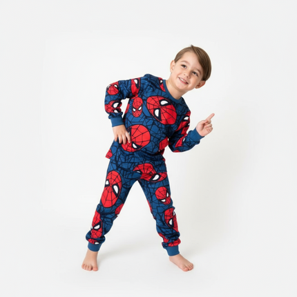 Spider Boys Cotton Pyjama Set-3