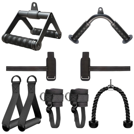 NNETM Iron Lat Pull-Down Attachment Set (6pcs)
