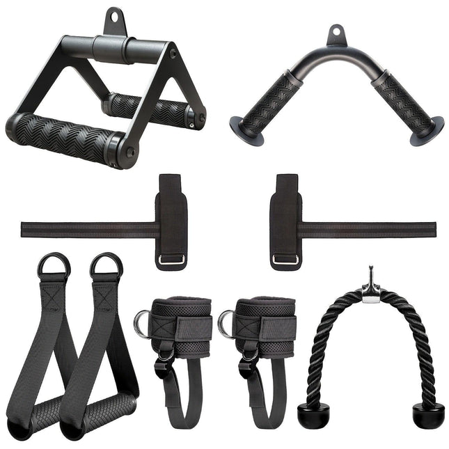 NNETM Iron Lat Pull-Down Attachment Set (6pcs)
