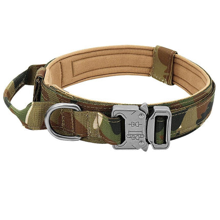 Nylon Tactical Dog Harness, Collar & Leash