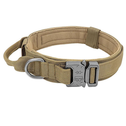 Nylon Tactical Dog Harness, Collar & Leash