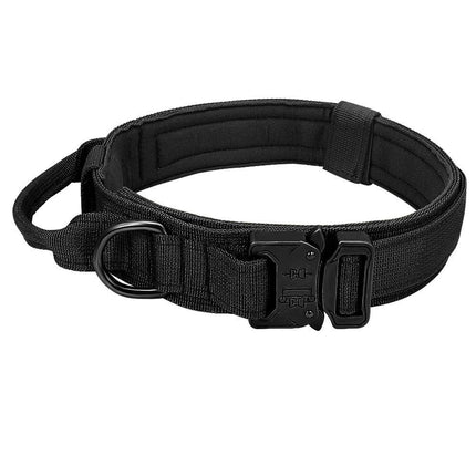 Nylon Tactical Dog Harness, Collar & Leash