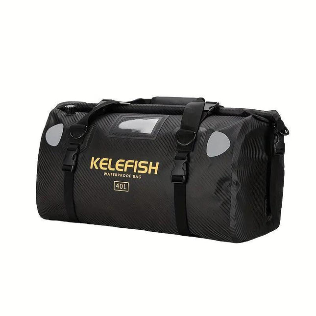 Waterproof Duffel Bag Roll Top Dry Saddlebag-0