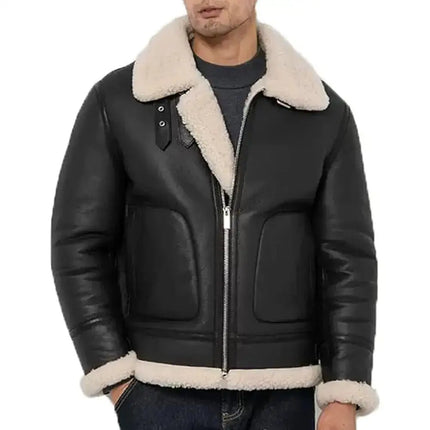 Men’s Shearling Aviator Jacket