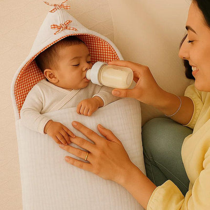 Nid ange blanc en coton bio papate