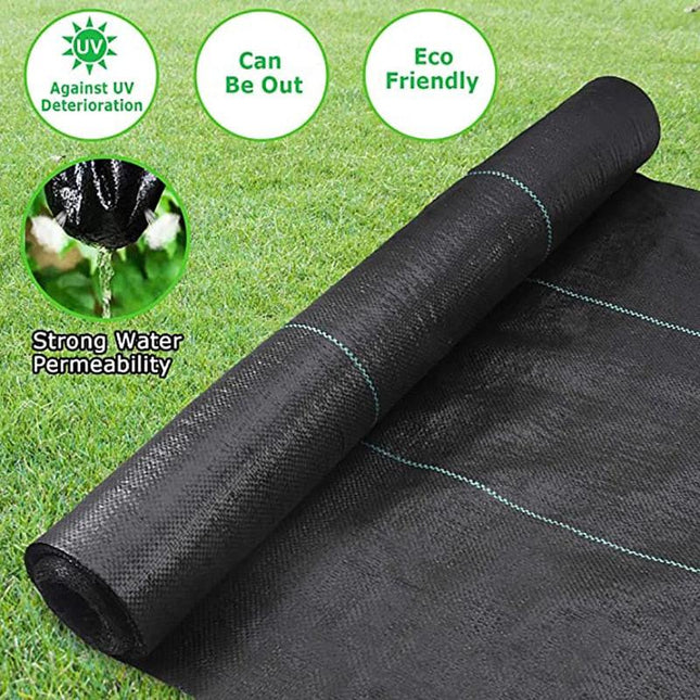 PP Woven Weed Control Fabric for Plant Anti Grass Agricultural Mulch Cloth Greenhouse Weeding Mat Water Permeable-1