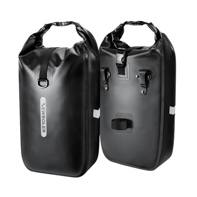 NNETM Bike Rear Rack Saddle Bags (2pcs)-0