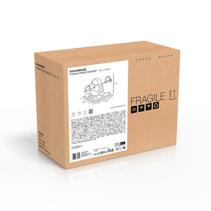 Static Pedaler for Arms and Legs with Mat Velora 2100 InnovaGoods-1